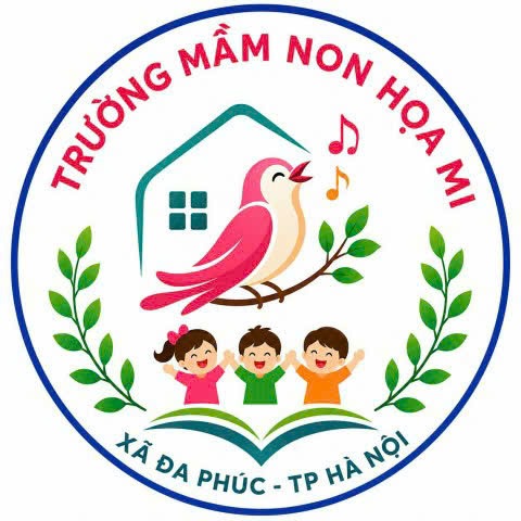 Logo Trường Mầm Non Hoạ Mi